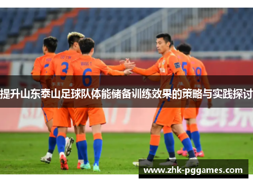 提升山东泰山足球队体能储备训练效果的策略与实践探讨