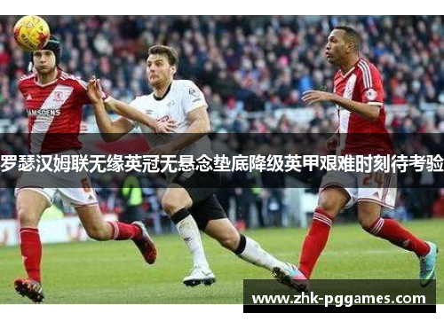 罗瑟汉姆联无缘英冠无悬念垫底降级英甲艰难时刻待考验 罗瑟汉姆联无缘英冠无悬念垫底降级英甲艰难时刻待考验